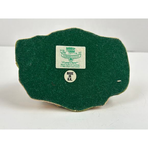 Lilliput Lane O’Lacey’s Store 1989 Irish Collection Cottage w/ Box - Picture 12 of 16